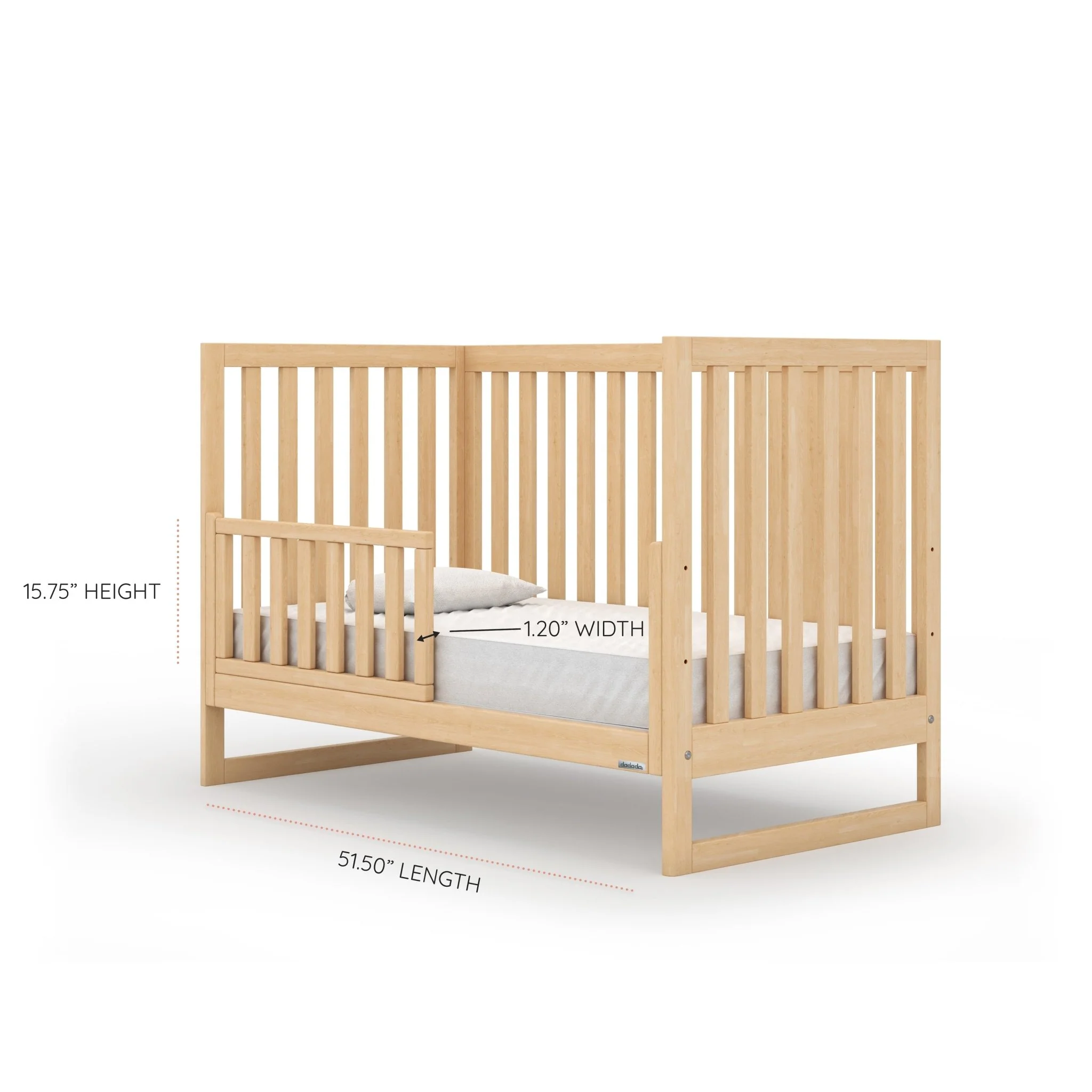 Crib Conversion Kit (Toddler Bed Rail) - Image 6