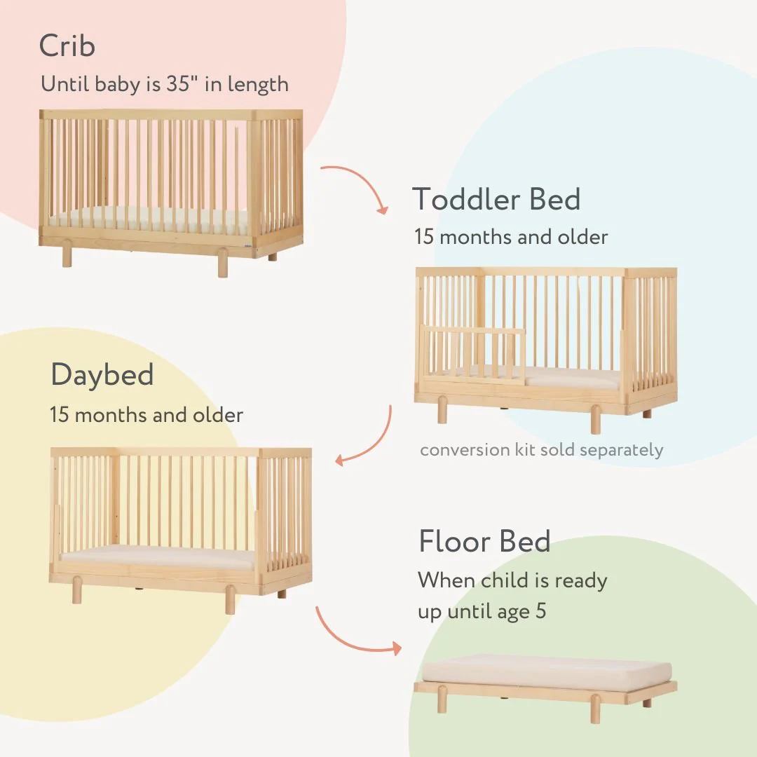 Bliss 4-in-1 Convertible Crib - Image 19