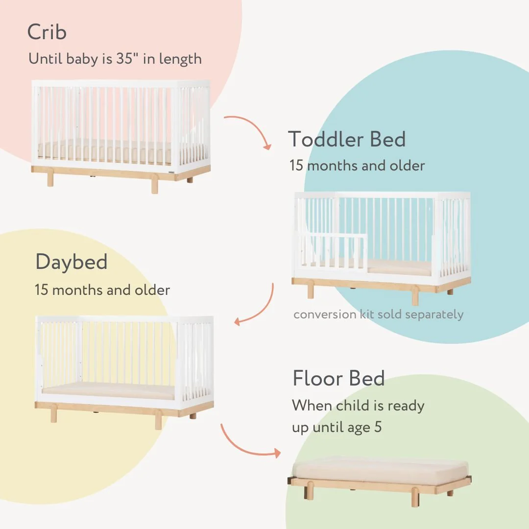 Bliss 4-in-1 Convertible Crib - Image 33