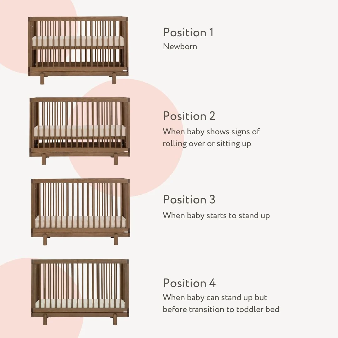 Bliss 4-in-1 Convertible Crib - Image 4