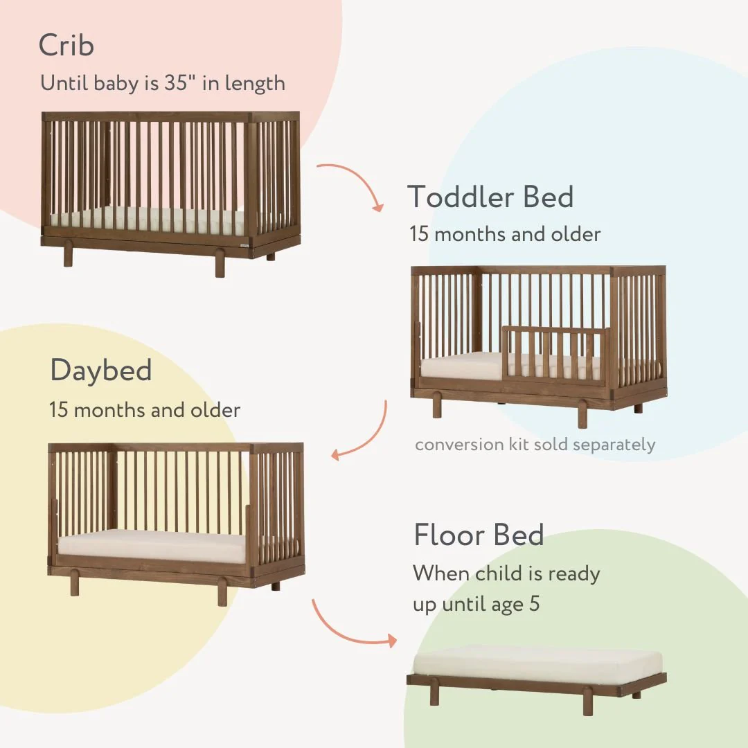 Bliss 4-in-1 Convertible Crib - Image 5
