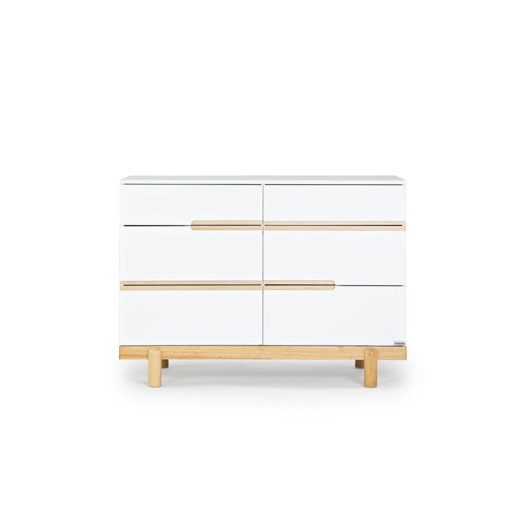 Bliss 6-Drawer Nursery Dresser - Image 9