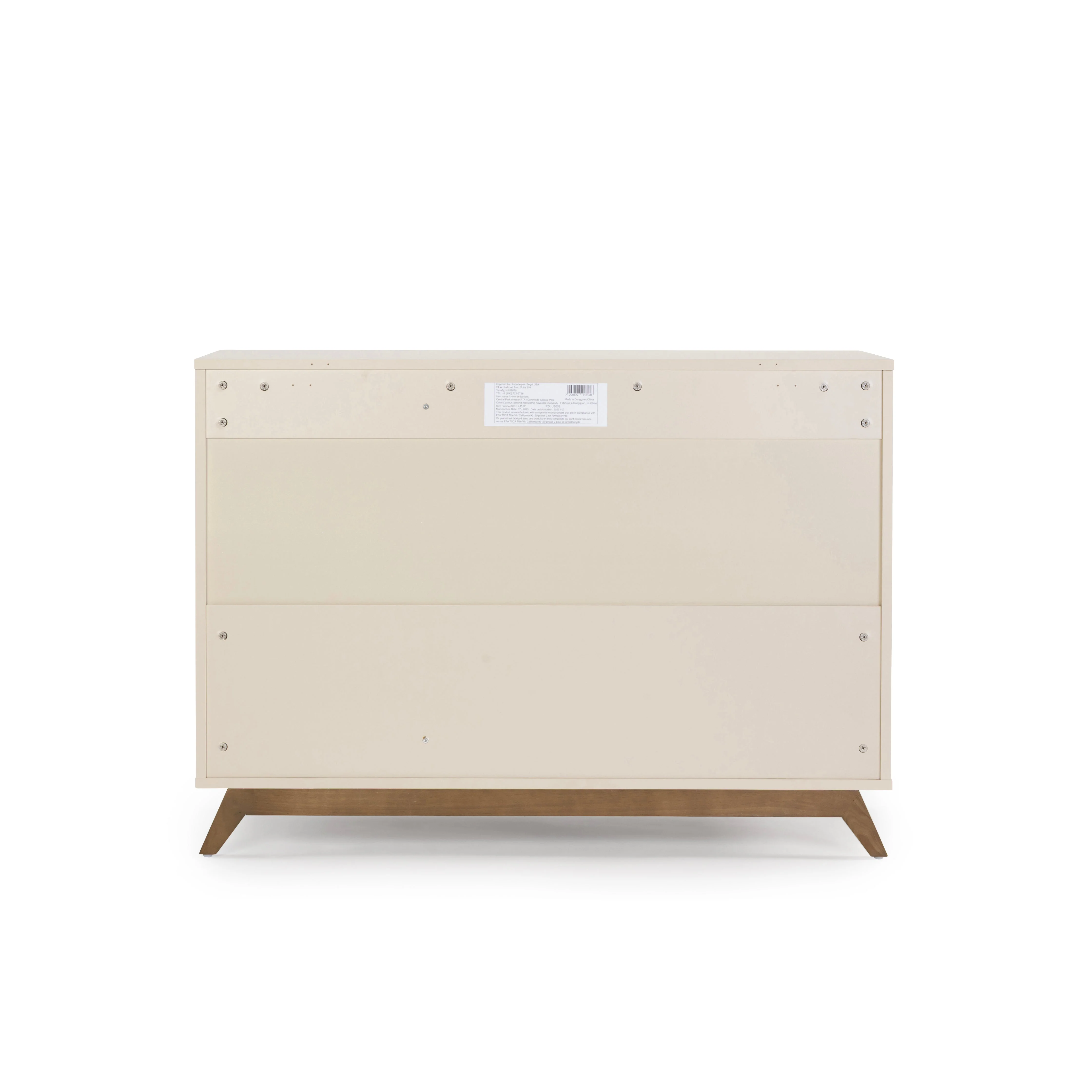 Central Park 3-Drawer, Two Shelf Nursery Dresser - Image 36
