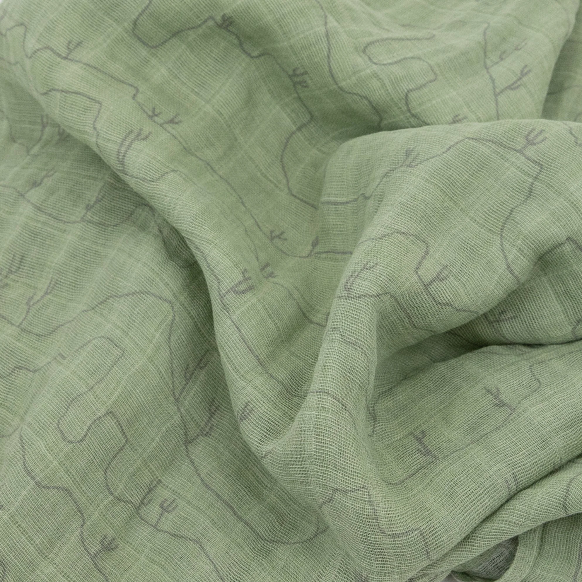 Cotton Muslin Swaddle Blanket 3 Pack - Desert Night - Image 4