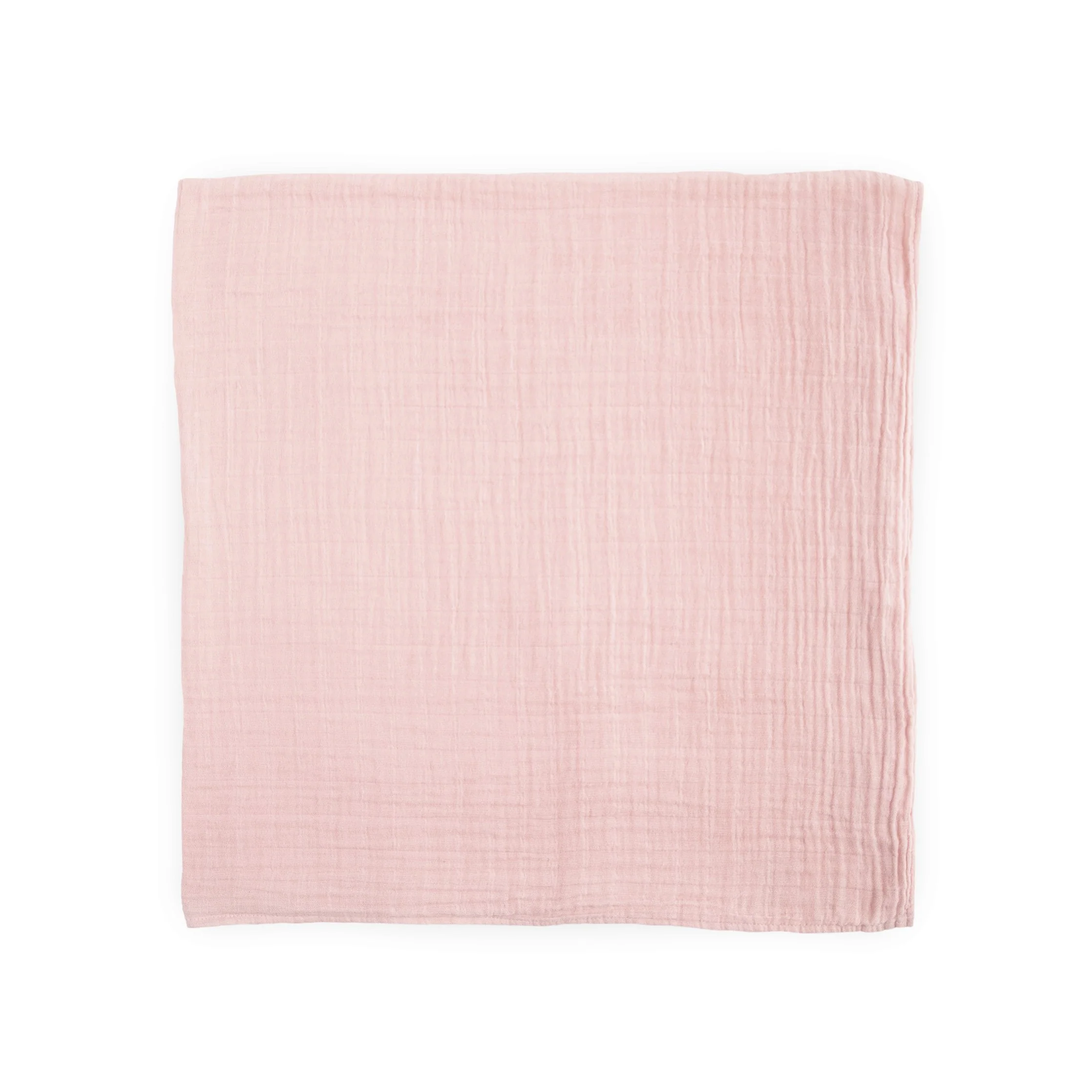 Cotton Muslin Swaddle Blanket 3 Pack - Light Pink - Image 3