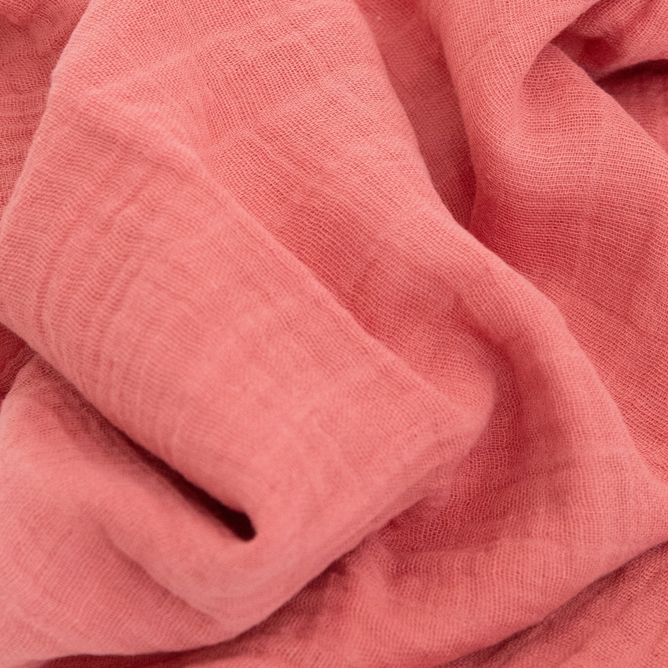 Cotton Muslin Swaddle Blanket 3 Pack - Light Pink - Image 6