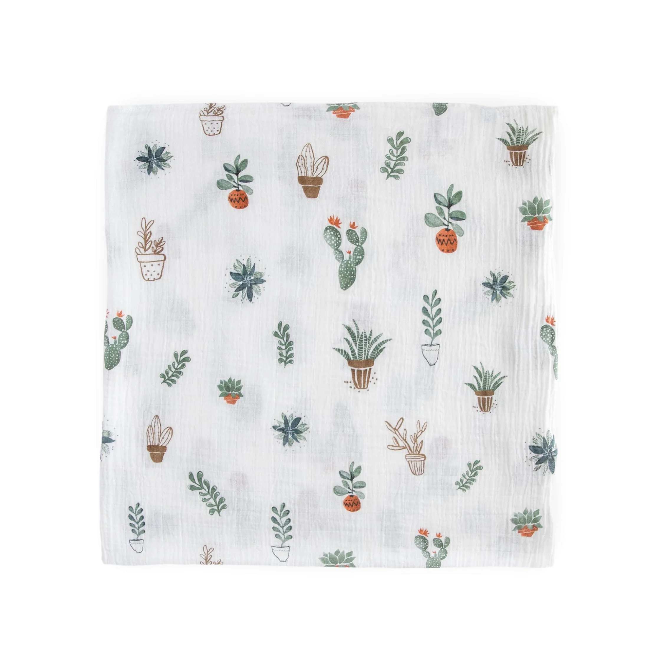 Cotton Muslin Swaddle Blanket - Prickle Pots - Image 3