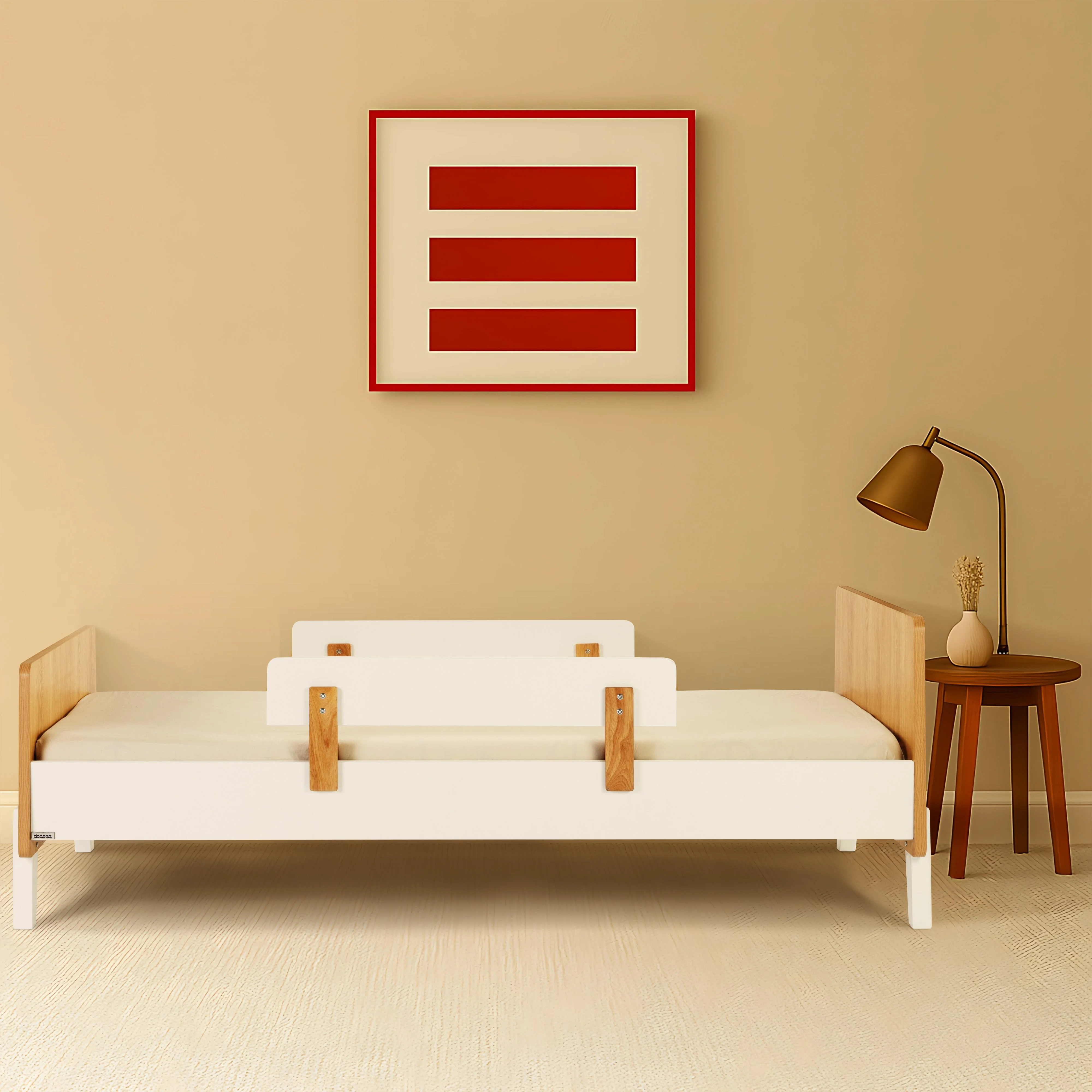 Fun Twin Bed with Safety Guardrails for Kids - Image 20