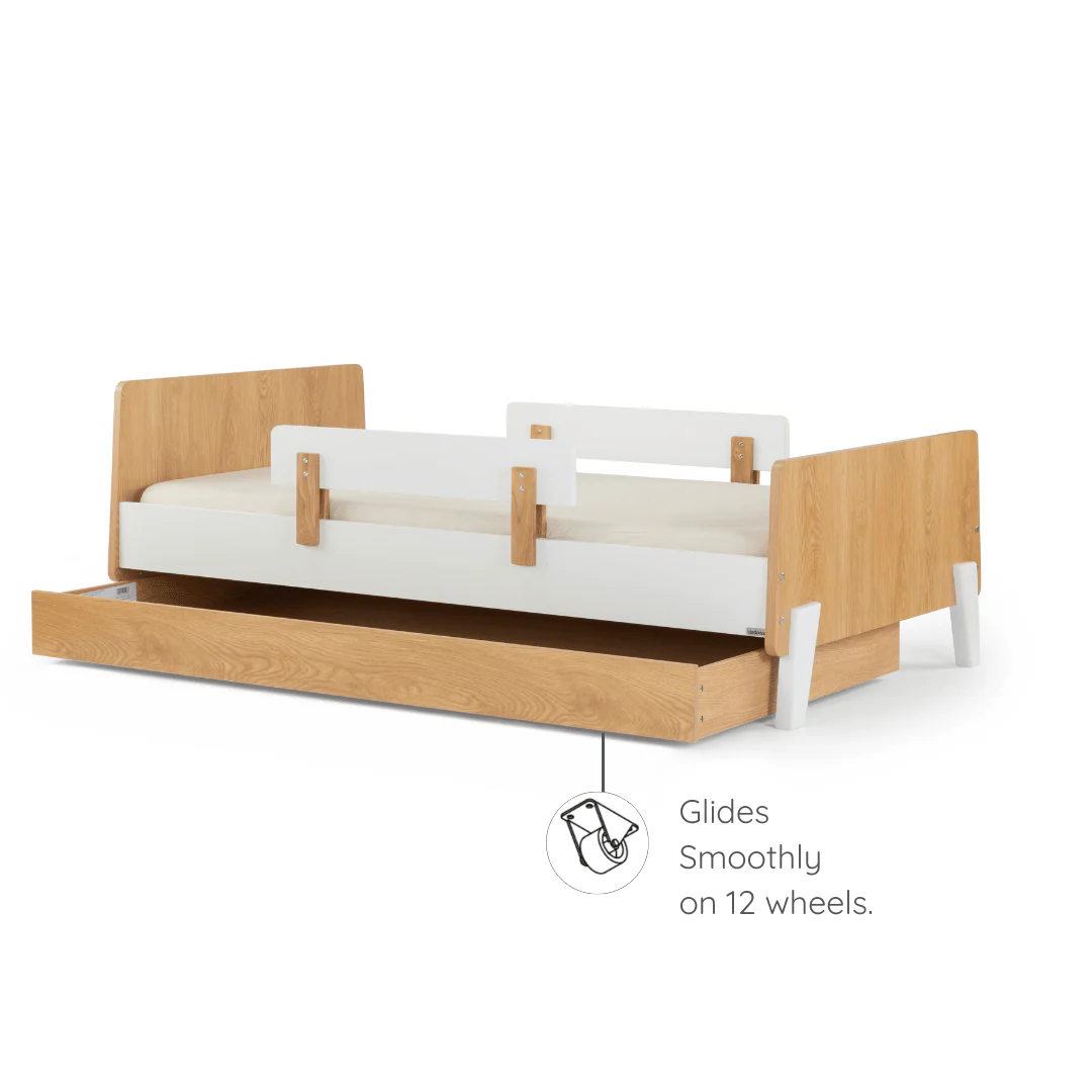 Fun Twin Bed with Safety Guardrails for Kids - Image 28