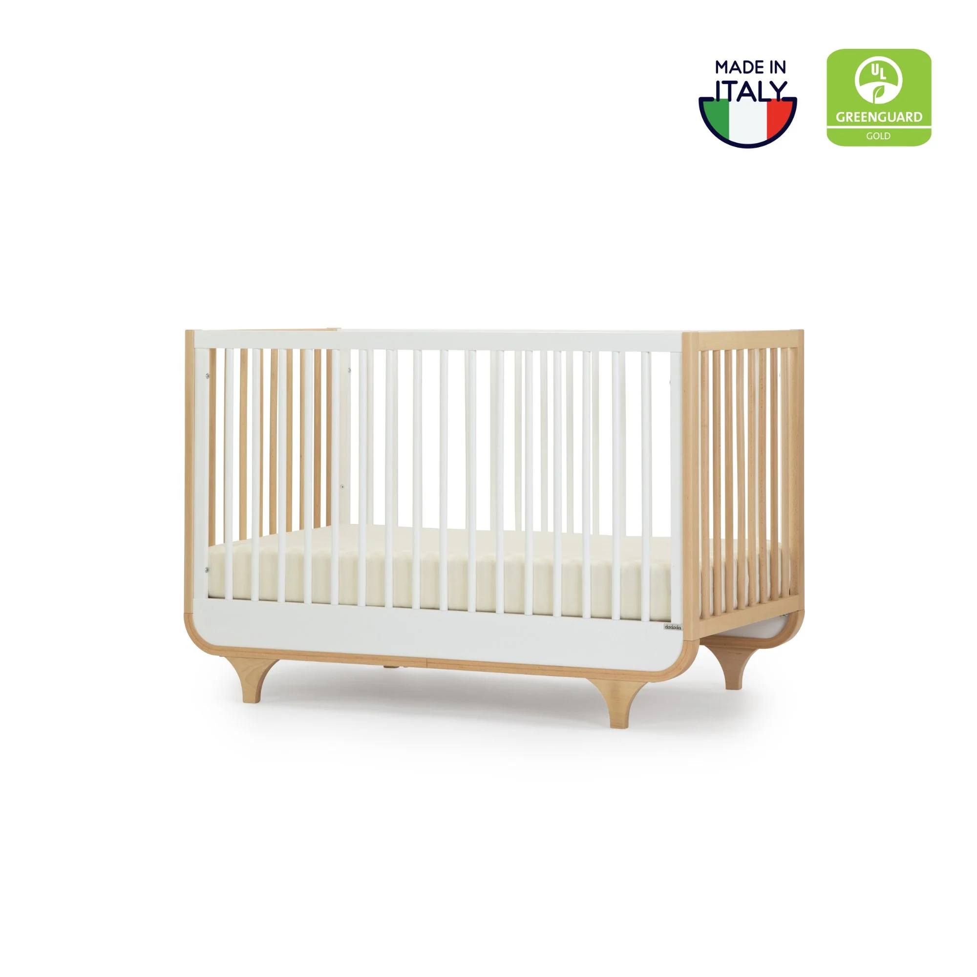 Jolly 3-in-1 Convertible Crib + Free Toddler Rail - Image 11