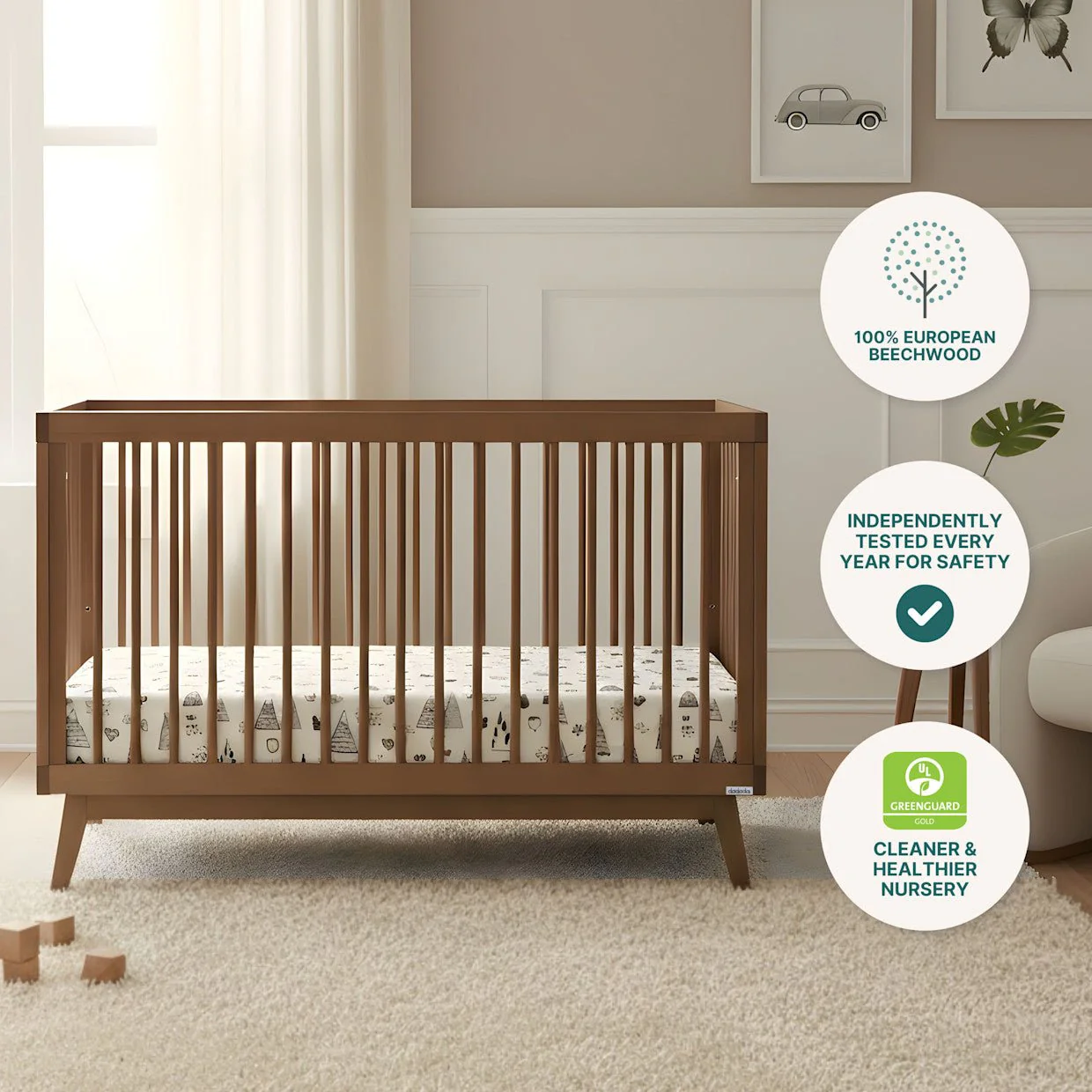 Soho 3-in-1 Convertible Crib - Image 35