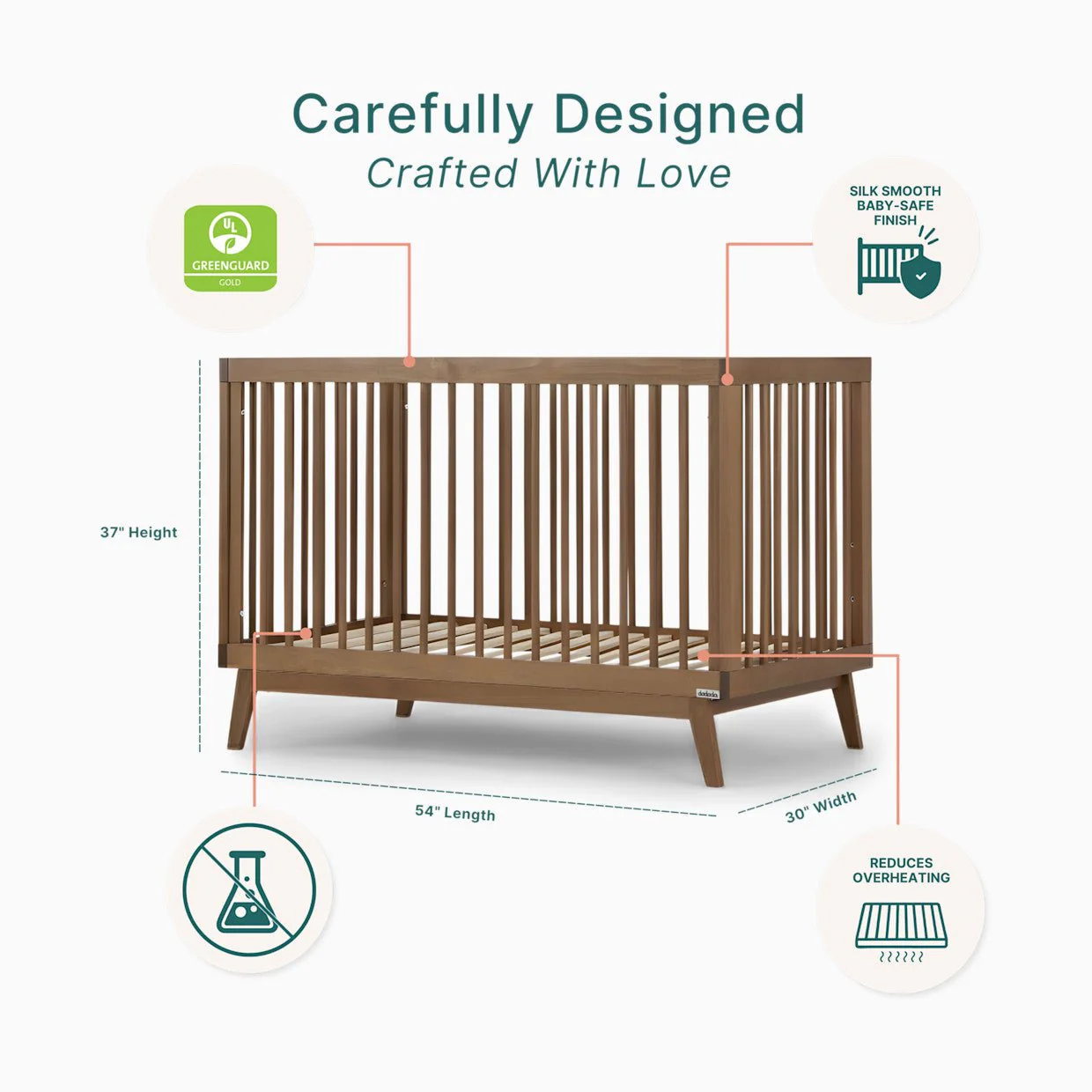 Soho 3-in-1 Convertible Crib - Image 36