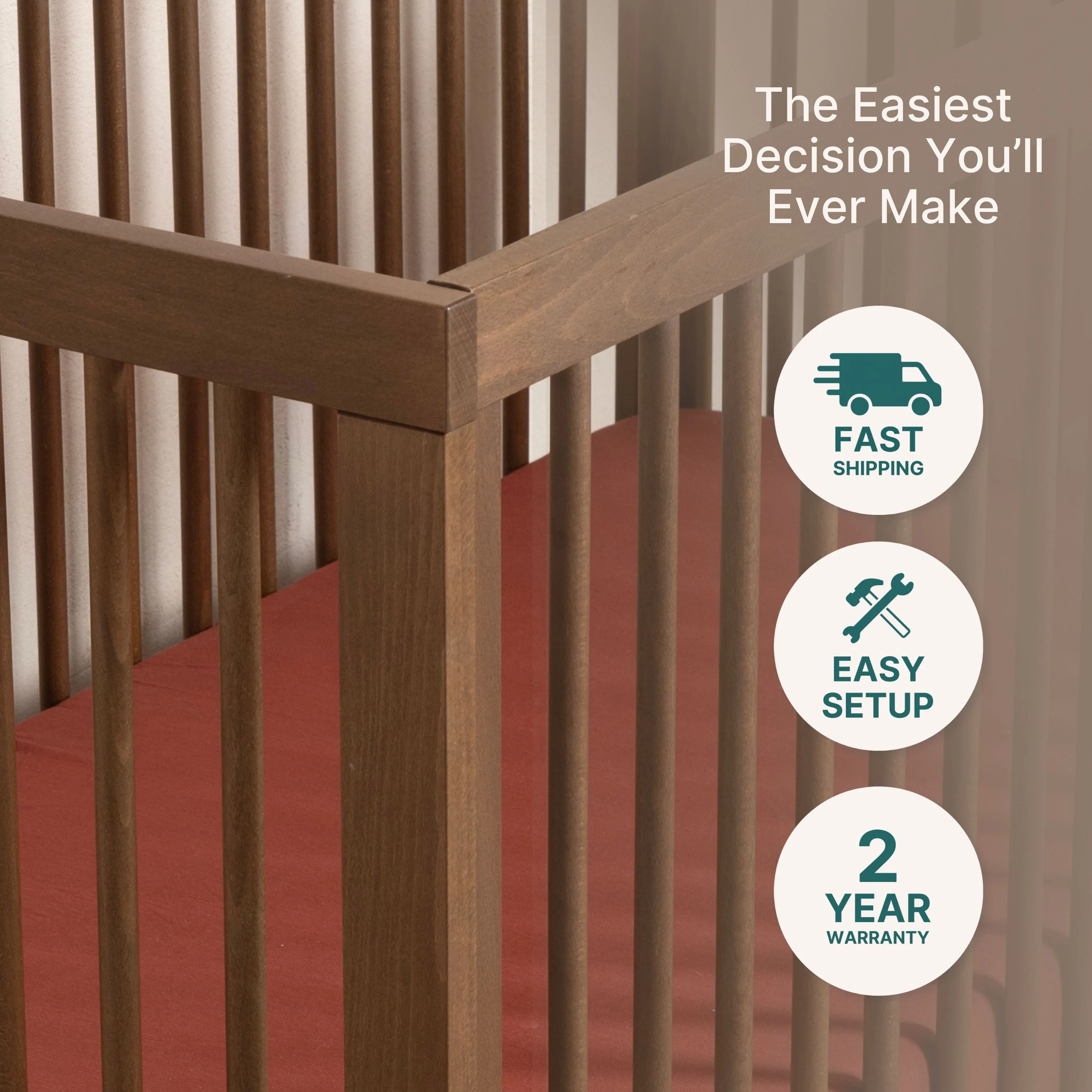 Soho 3-in-1 Convertible Crib - Image 37