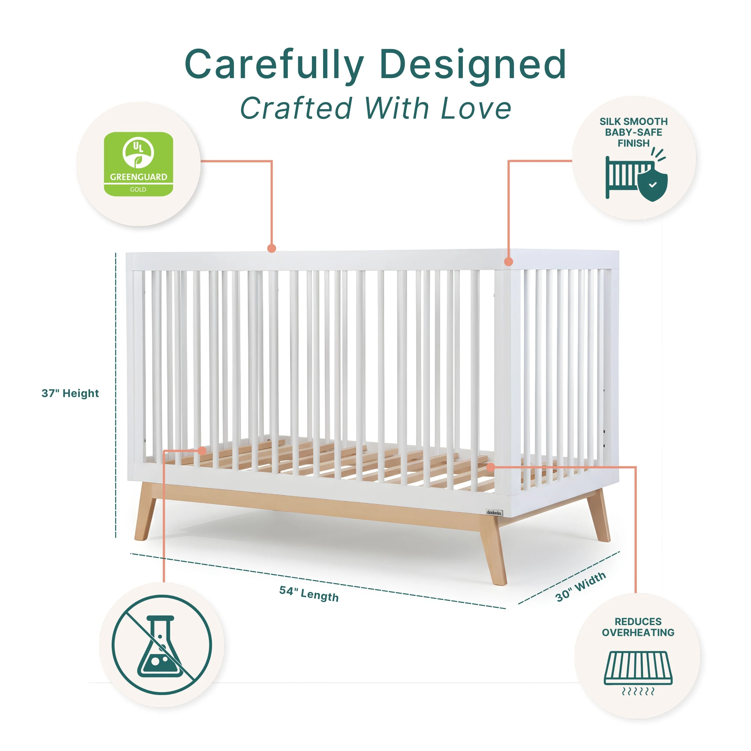 Soho 3-in-1 Convertible Crib - Image 52