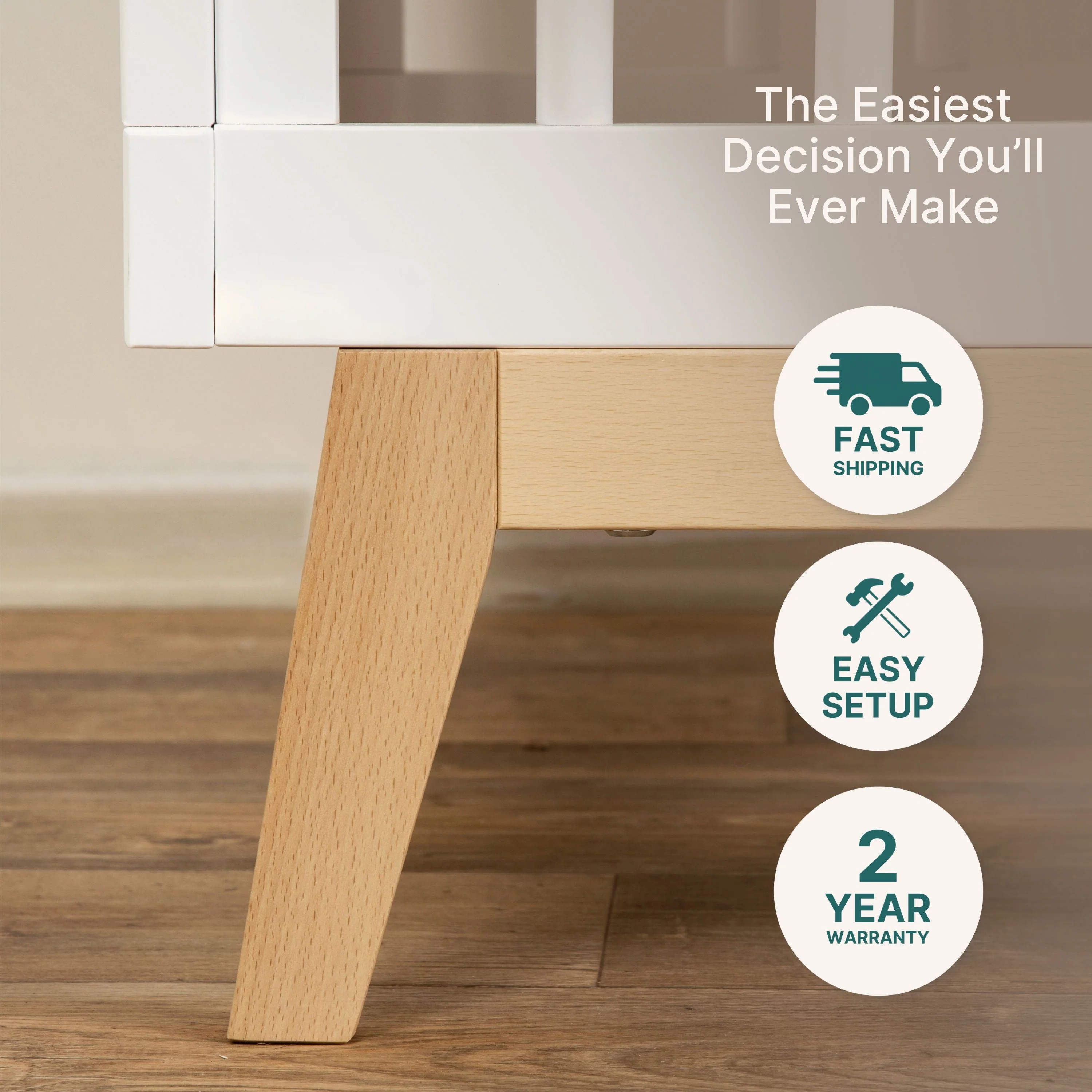 Soho 3-in-1 Convertible Crib - Image 54