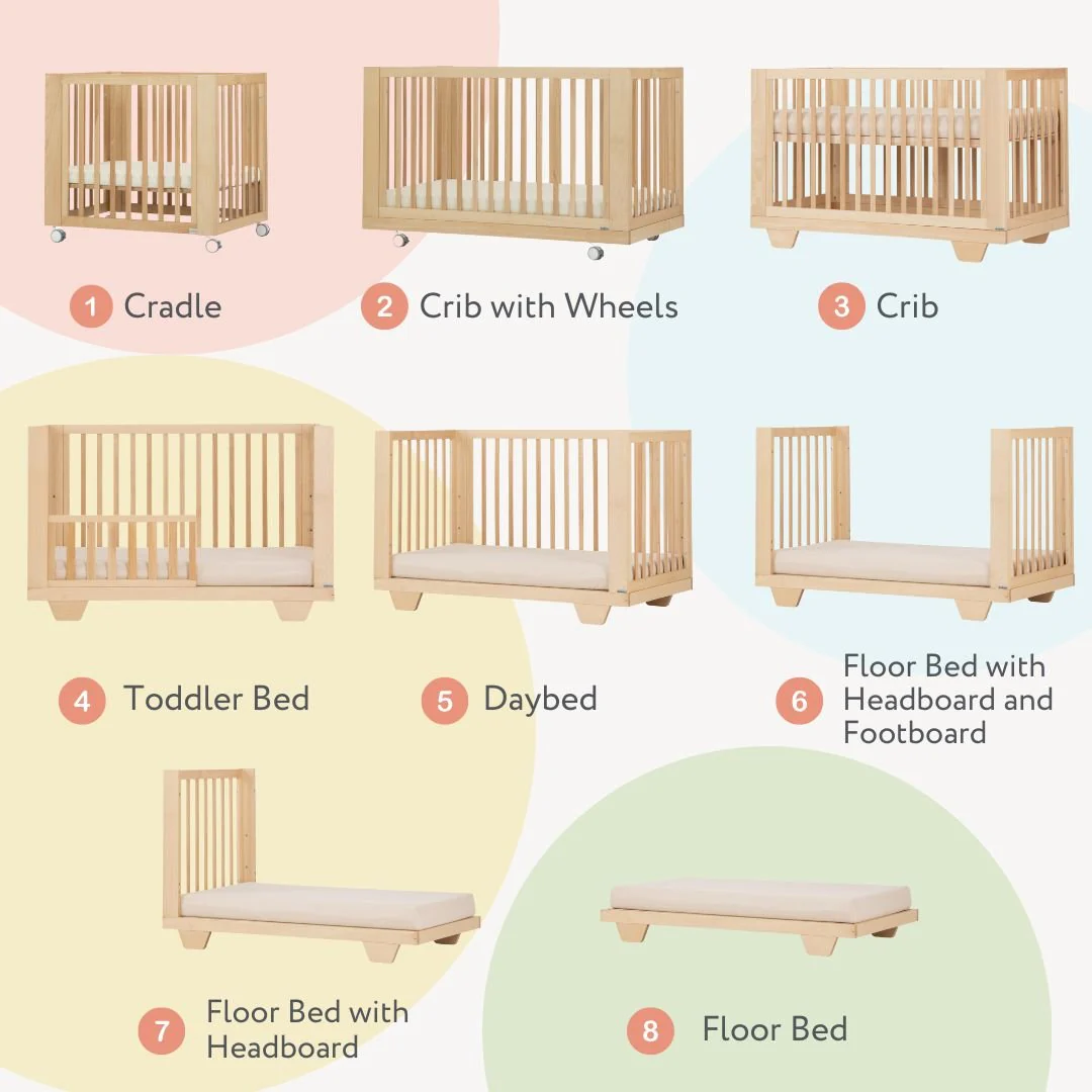 Spirit 8-in-1 Convertible Crib - Image 37
